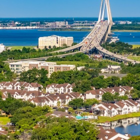 Prime location with iconic Ravenel Bridge access.